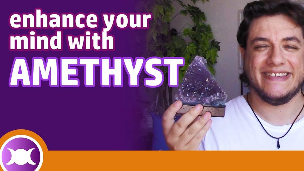 'Video thumbnail for AMETHYST CRYSTAL / STONE BENEFITS - How to use it for meditating and more'