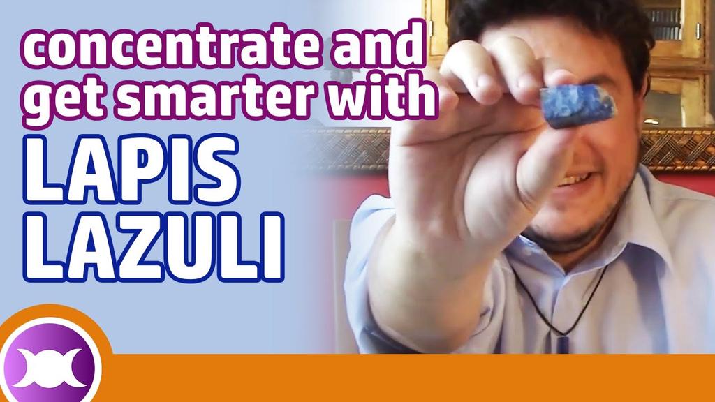 'Video thumbnail for LAPIS LAZULI STONE BENEFITS - How to use it for wisdom, intuition and more'