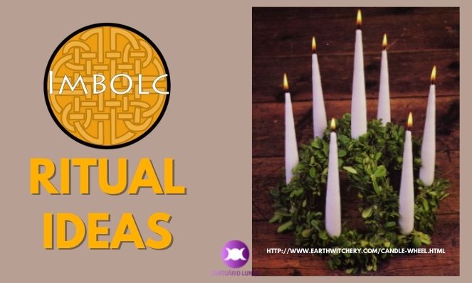 Imbolc Ritual ideas - Candle Wheel
