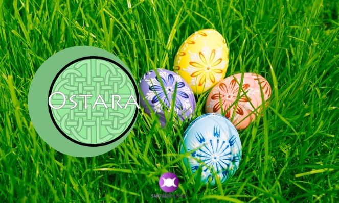 Ostara Sabbat and the Colored Eggs