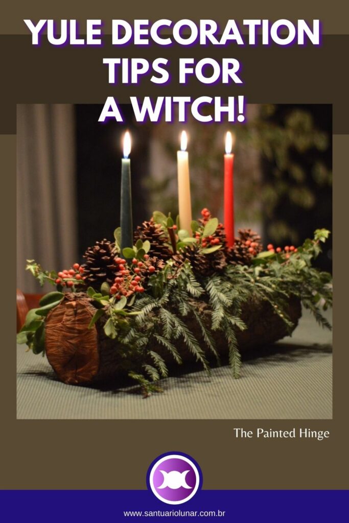 Yule Decoration Tips - Craft a Yule Log