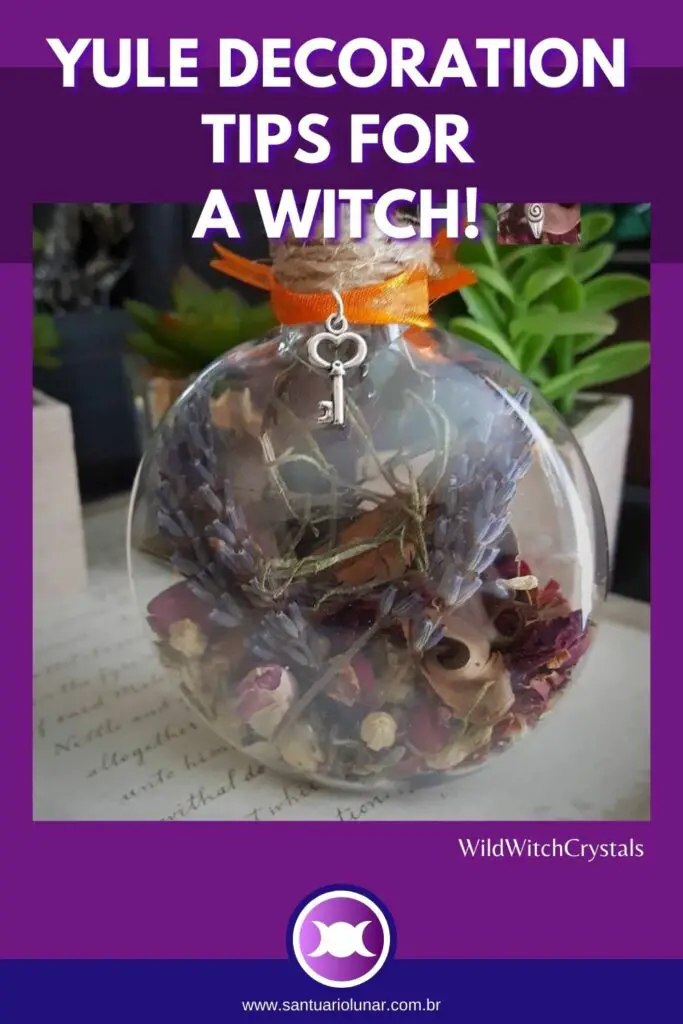 Yule Decoration Tips - Get some Witch Balls