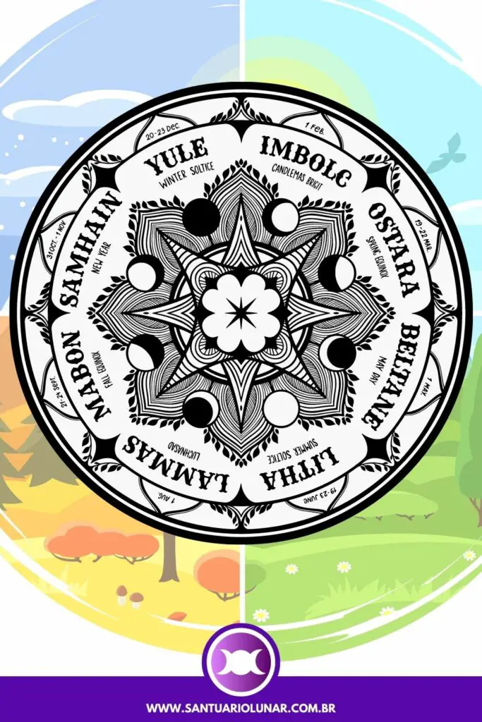 Pin on Pinterest The Wheel of the Year Celtic Wiccan Light