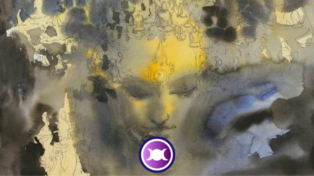 A painting of Buddha by Abhishek Singh)