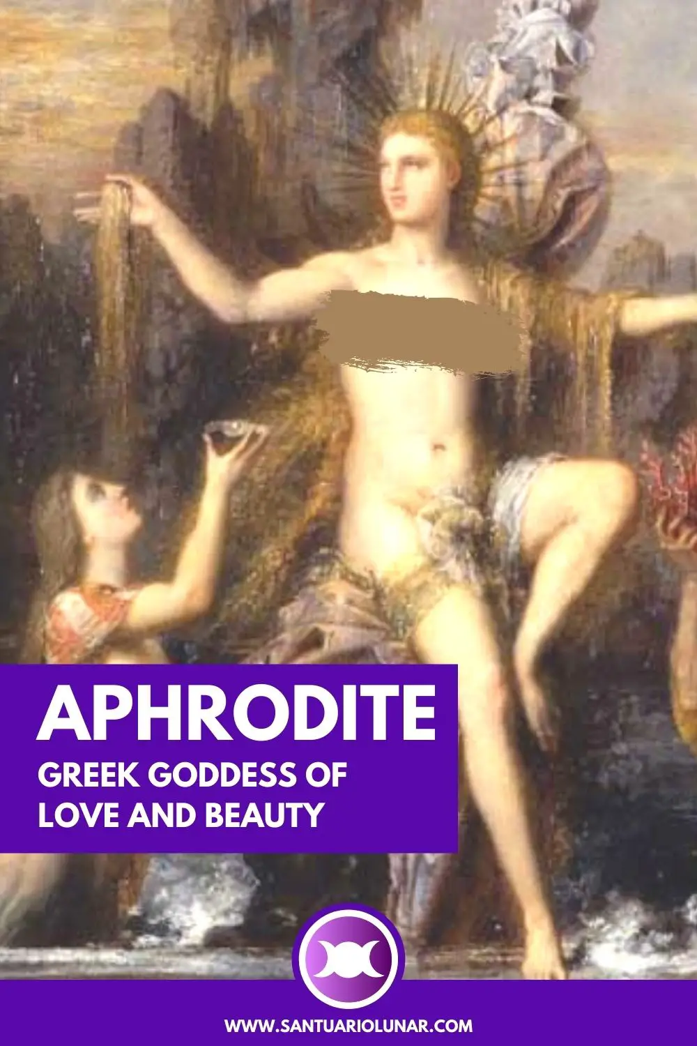 Aphrodite - Gustave Moureau (Pinterest)