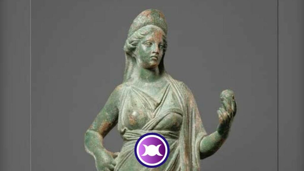 A statue of Goddess Aphrodite