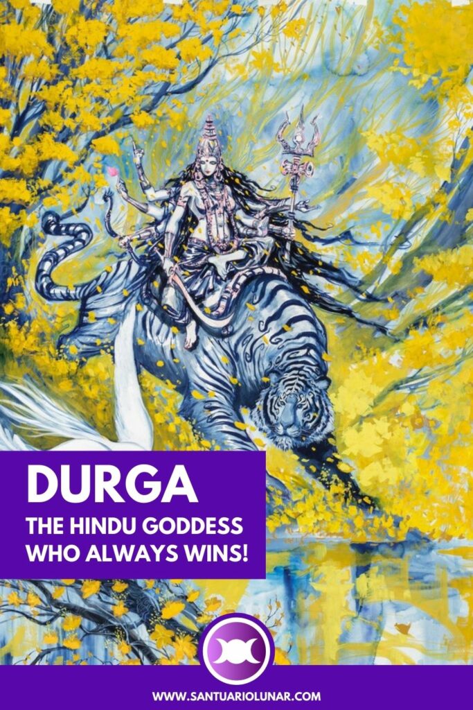 Goddess Durga by abhiart for Pinterest
