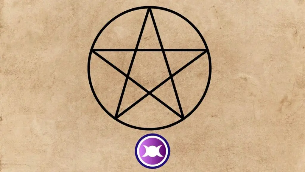 A Pentacle with a Pentagram inside