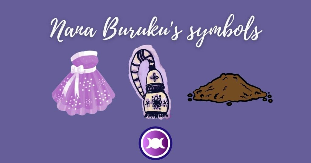 Nana Buruku Orisha - Symbols