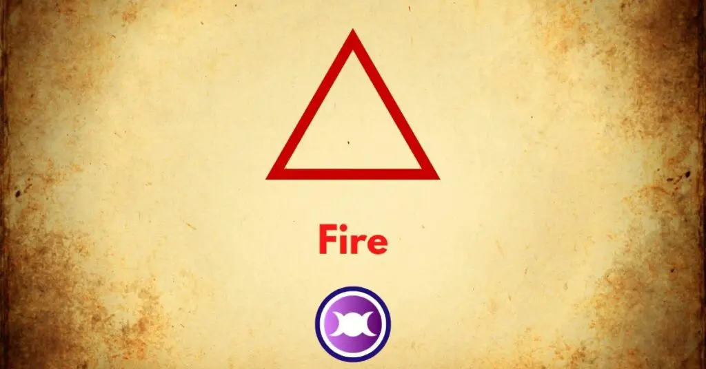Fire element symbol