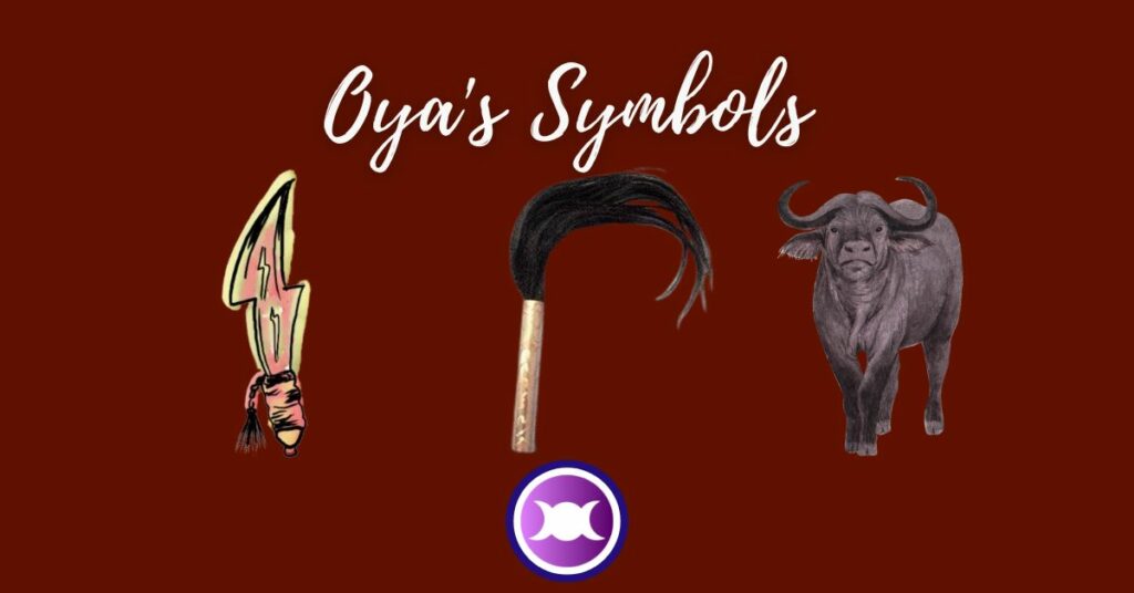 Oya Orisha Symbols