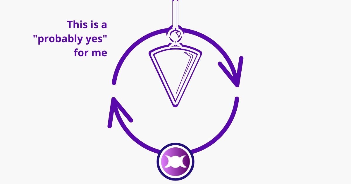 How to use a pendulum - This is a "probably yes"