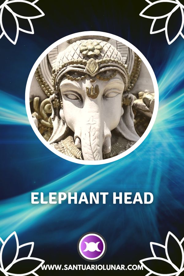 Symbols of Ganesha - 01 Elephant Head