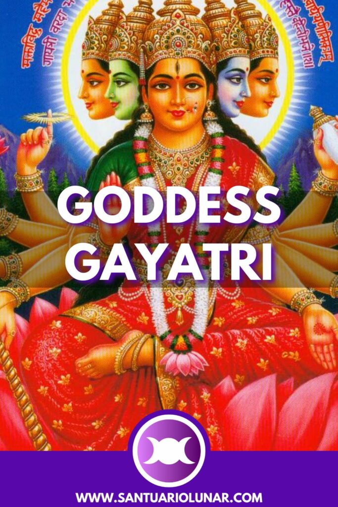 Goddess Gayatri