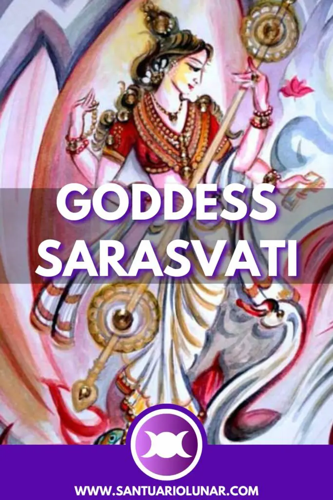 Goddess Sarasvati